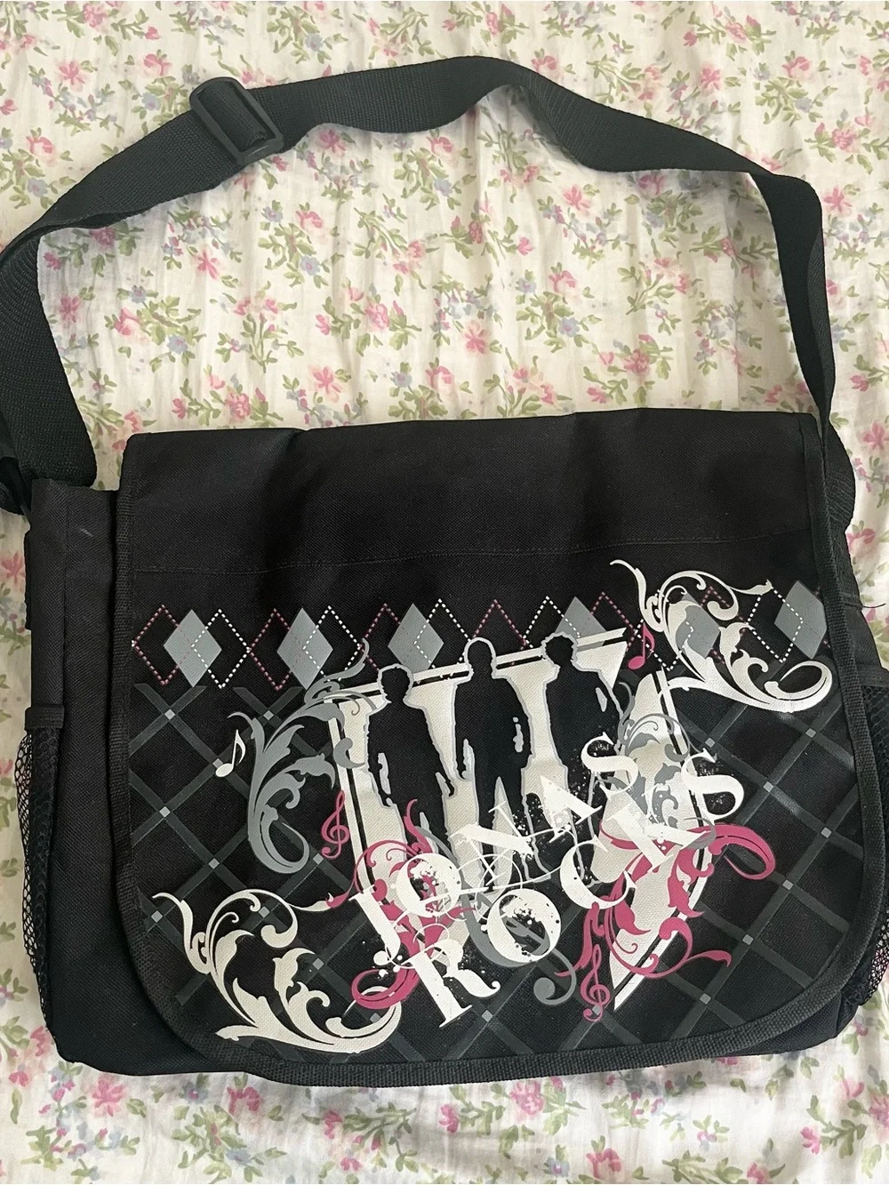 Disney Vintage Jonas Brothers Messenger Bag